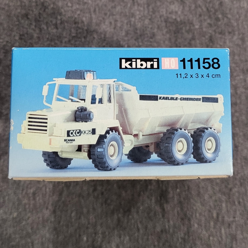 Kibri HO Scale Scania Heavy Duty Rock Truck